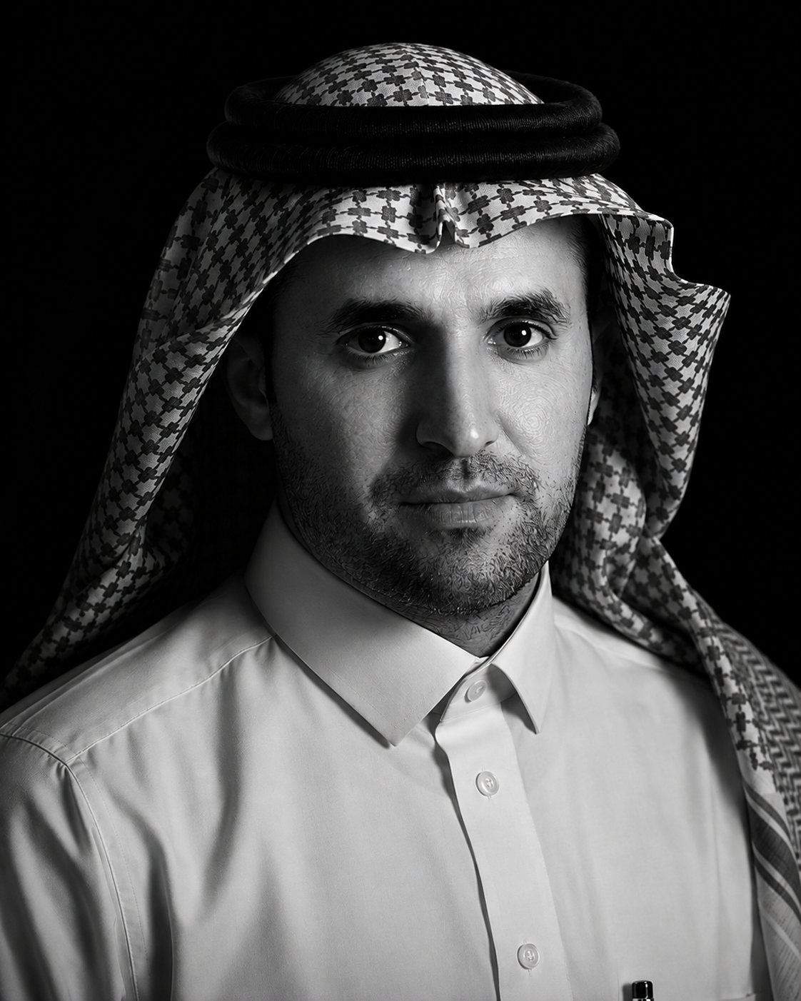 Portrait of Ahmad J. Khalifa